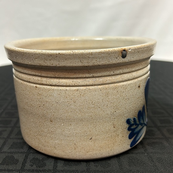 David Eldreth Salt Glaze Heart Crock, Vintage, Artist Signed Pottery 1989 - Picture 4 of 11